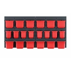 PRO Závěsný panel s 20 boxy na nářadí ORDERLINE 800x165x400