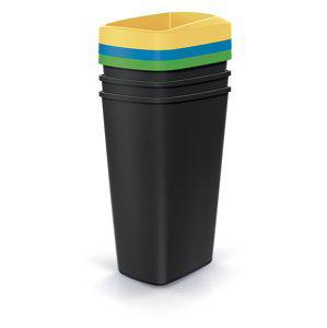 PRO Odpadkový koš COMPACTA Q SET, 3x45l