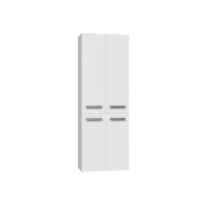 TPS Koupelnová skříňka NEL DD 1K 60 cm, Bílý mat