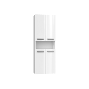 TPS Koupelnová skříňka NEL DK 1K 60 cm, Bílý lesk