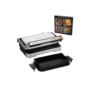 Elektrický gril Tefal OptiGrill XL 4v1 GC784D30 Nerezový/Černý