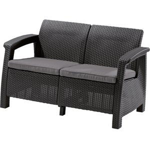 Allibert Corfu love seat - antracit