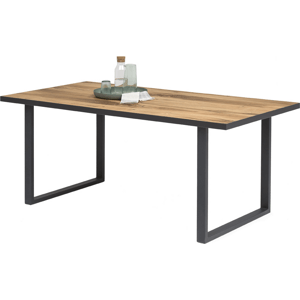 Jídelní stůl Croft 160x90 cm, divoký dub - BAZAR