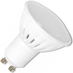 LED žárovka GU10 5W teplá bílá