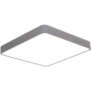 Šedý stropní LED panel 400x400mm 24W teplá bílá s čidlem