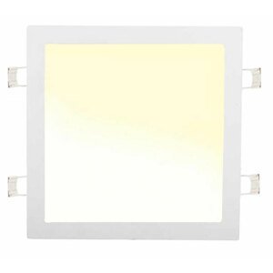 Bílý vestavný LED panel 300 x 300mm 25W teplá bílá
