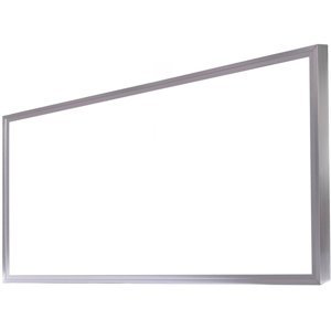 Stříbrný LED panel s rámečkem 600x1200mm 75W denní bílá