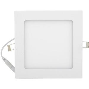 Bílý vestavný LED panel 175x175mm 12W denní bílá