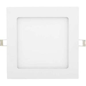 Stmívatelný bílý vestavný LED panel 175x175mm 12W denní bílá