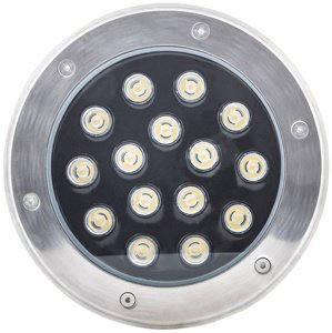Pojezdové zemní LED svítidlo 15W studená bílá