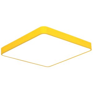 Žlutý designový LED panel 400x400mm 24W teplá bílá