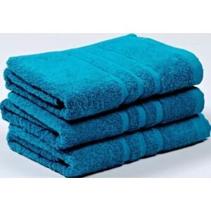 VER Froté ručník UNI azurově modrá Rozměr: 50x100 cm