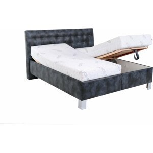 Čalouněná postel Laura s úložným prostorem Rozměr: 160x200 cm, Potahová látka: ALFA8, Výška korpusu: 31 cm