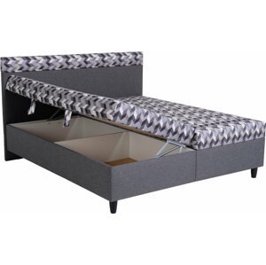 Akční Čalouněná postel Irene s úložným prostorem a matracemi Rozměr: 160x200 cm, Potahová látka: ALFA8