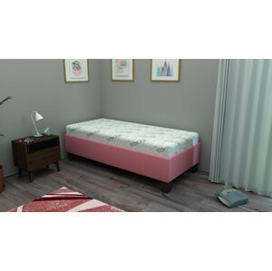 Čalouněná postel Fatima s úložným prostorem Rozměr: 80x200 cm, Potahová látka: ALFA8, Výška korpusu: 31 cm