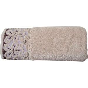 Greno Bella ručník,osuška béžová Rozměr: 50x90 cm