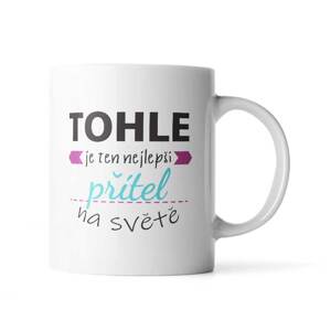 Hrnek Tohle je ten nejlepší přítel na světě - 890 ml - XXL