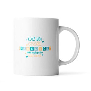 Hrnek Když Bůh stvořil pradědečky - 890 ml - XXL