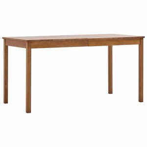 Jídelní stůl masivní dřevo Dekorhome Hnědá,Jídelní stůl masivní dřevo Dekorhome Hnědá