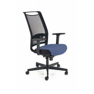 Kancelářská židle GULIETTA látka / síťovina / plast Modrá,Kancelářská židle GULIETTA látka / síťovina / plast Modrá