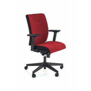 Kancelářská židle POP látka / plast Červená,Kancelářská židle POP látka / plast Červená