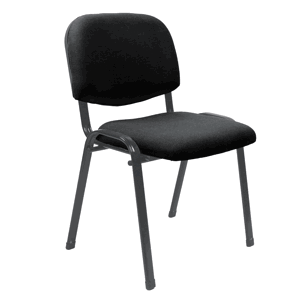 Konfereční židle ISO 2 NEW Černá,Konfereční židle ISO 2 NEW Černá