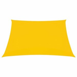 Stínící plachta obdélníková 2x3,5 m oxfordská látka Dekorhome Žlutá,Stínící plachta obdélníková 2x3,5 m oxfordská látka Dekorhome Žlutá