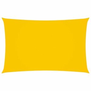 Stínící plachta obdélníková oxfordská látka 2 x 5 m Dekorhome Žlutá