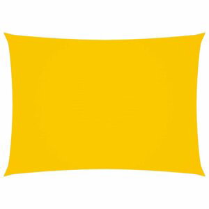 Stínící plachta obdélníková 6 x 8 m oxfordská látka Dekorhome Žlutá,Stínící plachta obdélníková 6 x 8 m oxfordská látka Dekorhome Žlutá
