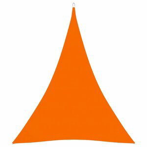 Stínící plachta trojúhelníková 4 x 5 x 5 m oxfordská látka Dekorhome Oranžová,Stínící plachta trojúhelníková 4 x 5 x 5 m oxfordská látka Dekorhome Ora