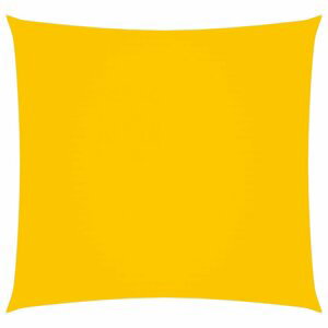 Stínící plachta čtvercová 2 x 2 m oxfordská látka Dekorhome Žlutá,Stínící plachta čtvercová 2 x 2 m oxfordská látka Dekorhome Žlutá