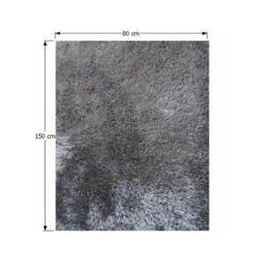 Shaggy koberec KAVALA šedý 80x150 cm,Shaggy koberec KAVALA šedý 80x150 cm