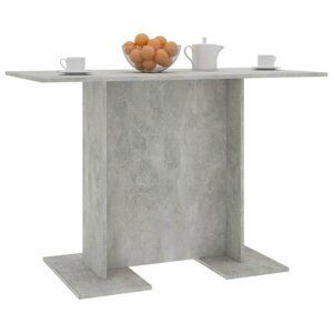 Jídelní stůl 110x60 cm Dekorhome Beton,Jídelní stůl 110x60 cm Dekorhome Beton