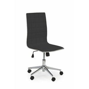 Kancelářská židle TIROL ekokůže Černá,Kancelářská židle TIROL ekokůže Černá