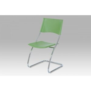 Jídelní židle B161 koženka / kov Zelená,Jídelní židle B161 koženka / kov Zelená