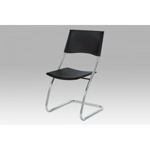 Jídelní židle B161 koženka / kov Černá,Jídelní židle B161 koženka / kov Černá