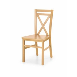 Dřevěná židle DARIUSZ 2 Dub medový,Dřevěná židle DARIUSZ 2 Dub medový
