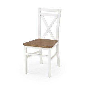 Dřevěná židle DARIUSZ 2 Olše / bílá,Dřevěná židle DARIUSZ 2 Olše / bílá