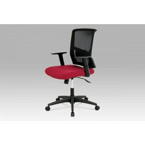 Kancelářská židle KA-B1012 Vínová,Kancelářská židle KA-B1012 Vínová