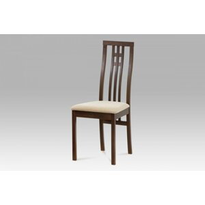 Jídelní židle BC-2482 dřevo / látka Ořech,Jídelní židle BC-2482 dřevo / látka Ořech
