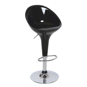 Barová židle, černá / chrom, ALBA NOVA 0000138359 Tempo Kondela