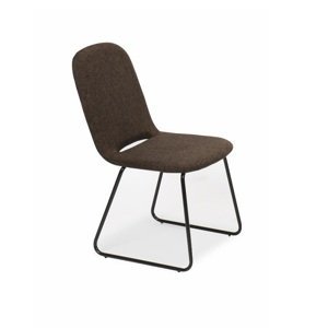 Jídelní židle ADLAN hnědá / černá,Jídelní židle ADLAN hnědá / černá