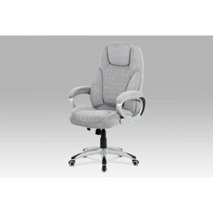 Kancelářská židle KA-G196 látka / plast Světle šedá,Kancelářská židle KA-G196 látka / plast Světle šedá