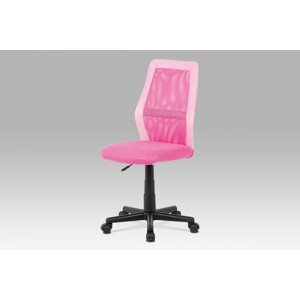 Kancelářská židle MESH KA-V101 látka / ekokůže / plast Růžová,Kancelářská židle MESH KA-V101 látka / ekokůže / plast Růžová