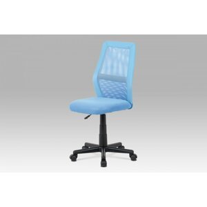 Kancelářská židle MESH KA-V101 látka / ekokůže / plast Modrá,Kancelářská židle MESH KA-V101 látka / ekokůže / plast Modrá