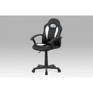 Kancelářská židle KA-V107 ekokůže / plast,Kancelářská židle KA-V107 ekokůže / plast