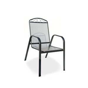Zahradní židle ZWMC-31 černá,Zahradní židle ZWMC-31 černá