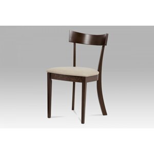 Jídelní židle BC-3333 látka / dřevo Autronic Ořech
