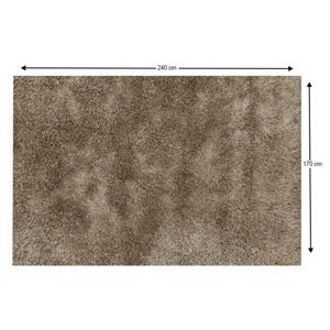 Shaggy koberec AROBA krémová 170x240 cm,Shaggy koberec AROBA krémová 170x240 cm