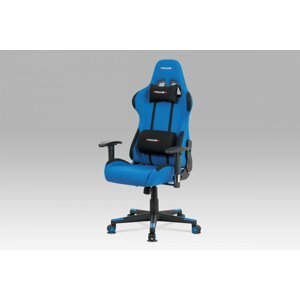 Kancelářská židle KA-F05 látka / plast Modrá,Kancelářská židle KA-F05 látka / plast Modrá